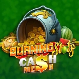 Official Slots logo: Burning Slots Cash Mesh by BF Games at LiraSpin Casino