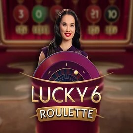 Lucky 6 Roulette logo by Pragmatic Play LiraSpin Casino