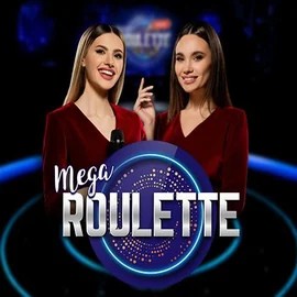 Mega Roulette game by Pragmatic Play – logo hosted on LiraSpin Casino