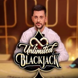 Unlimited Blackjack slot visual from Ezugi available on lirasspin.pl